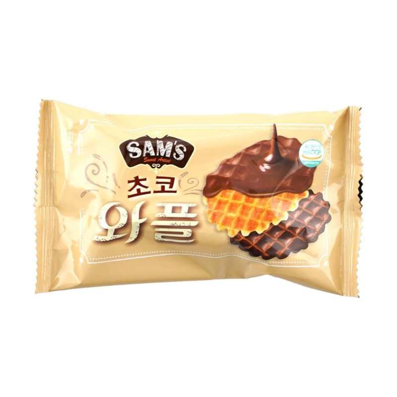 韩国SAMAH SAM'S 巧克力华夫松饼 64g