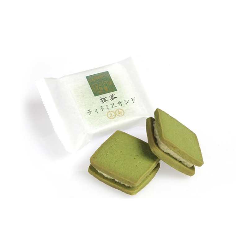 日本 京嵯峨宝楽庵 抹茶提拉米苏夹心饼干 5枚入