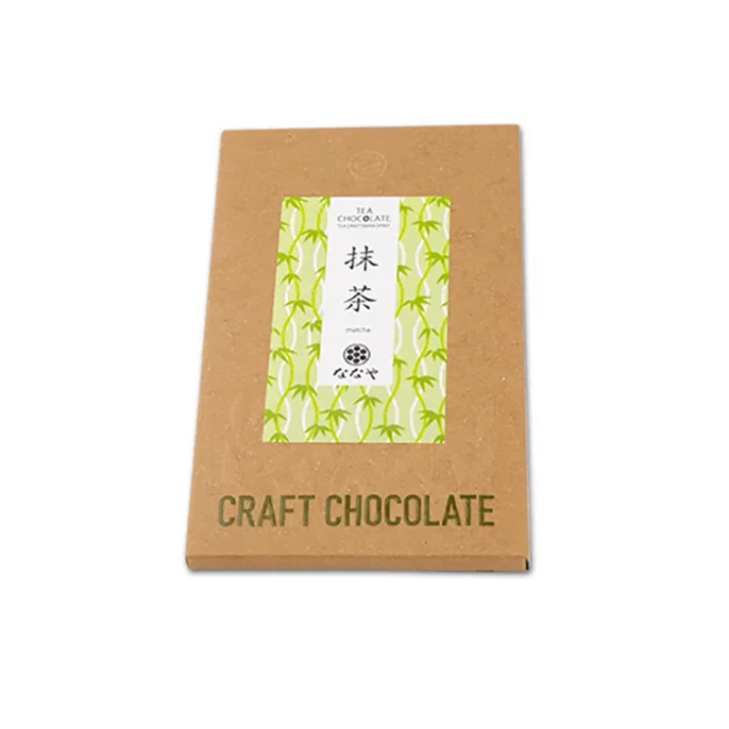 日本 nanaya 手工巧克力片 浓抹茶巧克力 50g