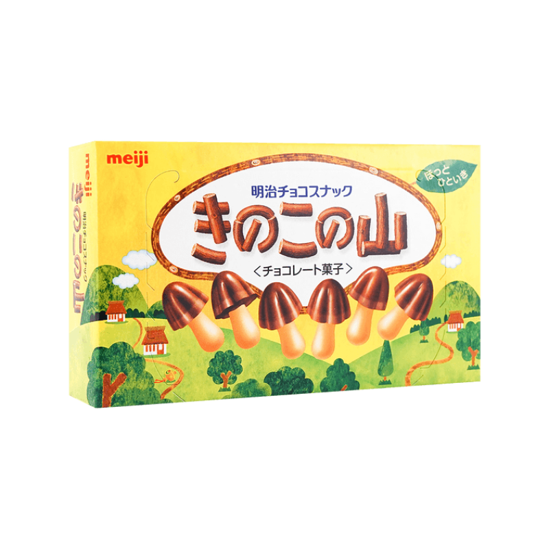 日本MEIJI明治 蘑古力巧克力饼干 749