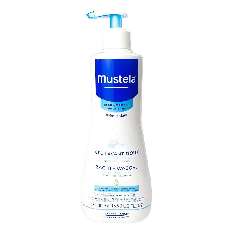 Mustela妙思乐儿童洗发沐浴露二合- 500ml