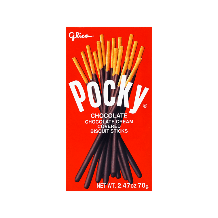 GLICO格力高 POCKY百奇 巧克力涂层饼干棒 70g