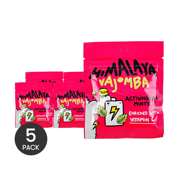 马来西亚BIG FOOT大马碧富 给力VC薄荷糖 15g *5【5份超值装】【富含维生素C】【盐分补给 清新解腻】【网红爆款】