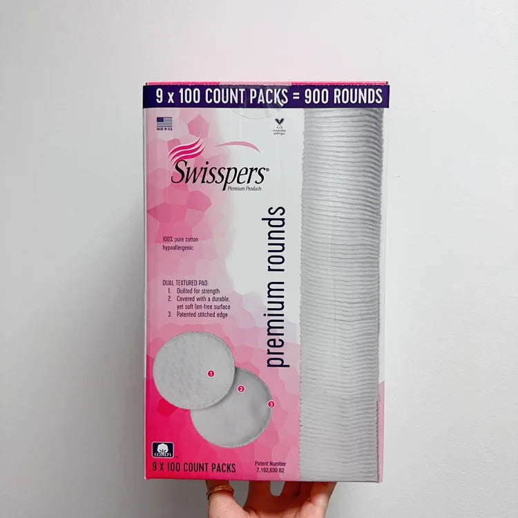 swisspers 棉片化妆棉900片