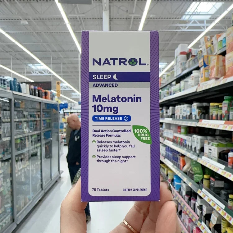 美国Natrol 褪黑素10mg 100粒