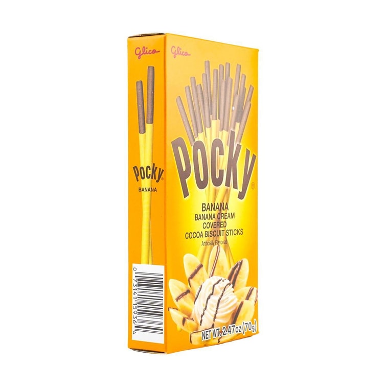 GLICO格力高 POCKY百奇 香蕉巧克力饼干棒 70g