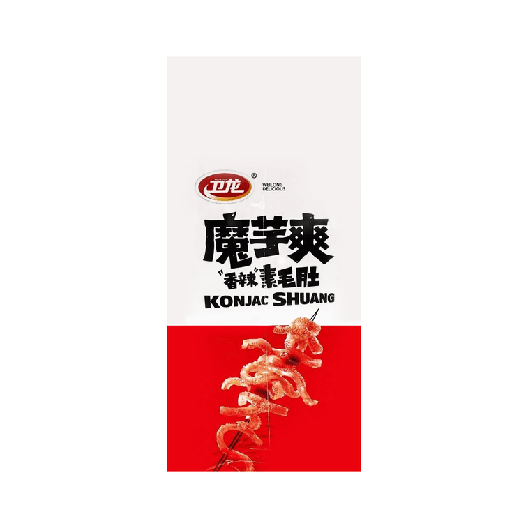 卫龙 魔芋爽 素毛肚 香辣味 20包入 360g