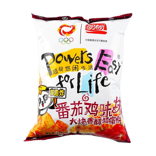盼盼 番茄鸡味块 番茄鸡味 105g 非油炸膨化食品