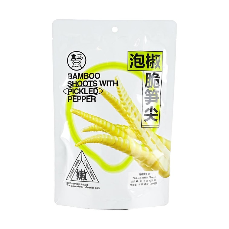 盒马 泡椒脆笋尖 230g【酸脆超好吃!!无限回购的爆款零食】【0卡减脂人士友好】