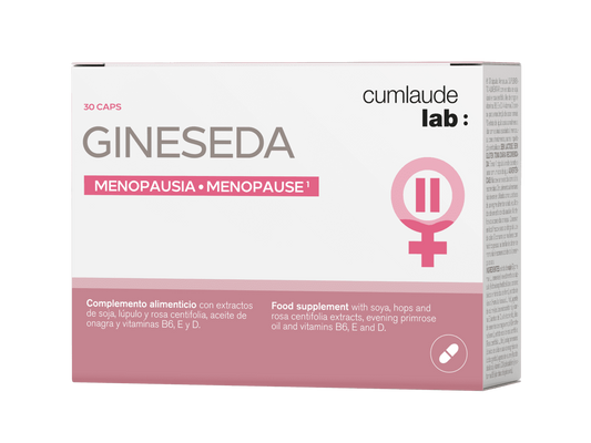 西班牙珂蔓朵 更年期补充剂 调节内分泌潮热 30粒 CUMLAUDE GINESEDA [1天晚餐1粒]
