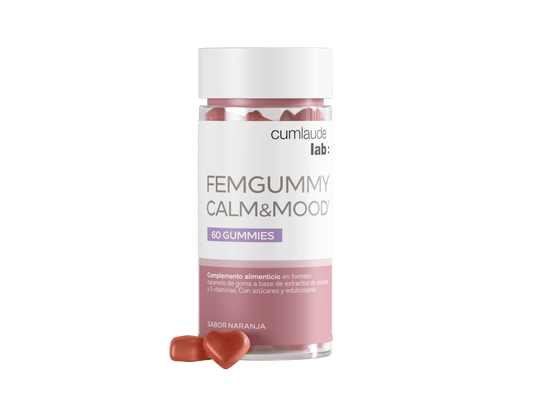 西班牙珂蔓朵 情绪放松B族软糖 橙子味 60粒CUMLAUDE FEMGUMMY CALM&MOOD [1天2粒]
