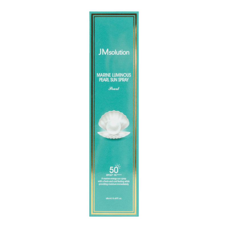 韩国JM SOLUTION肌司研 青光海洋珍珠防晒喷雾提亮焕白 SPF50+/PA++++180ml