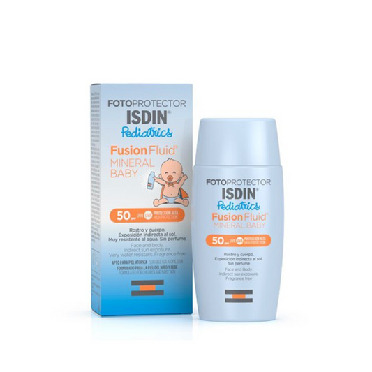 怡思丁婴幼儿矿物防晒露 SPF50+,50MLISDINPEDIATRICS FUSIONFLUID MINERALBABY