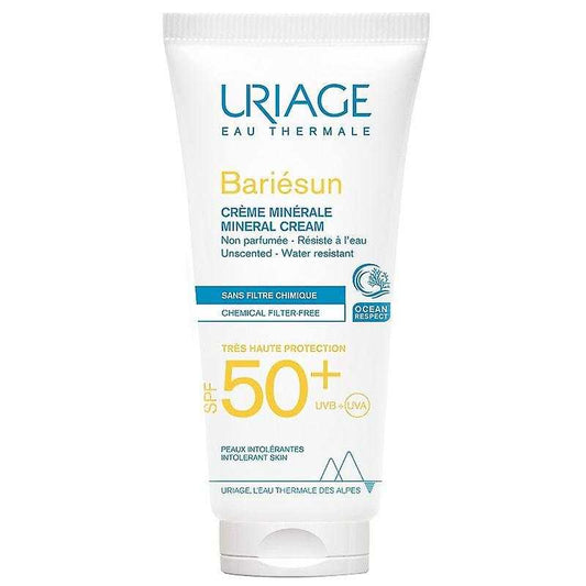 URIAGE依泉矿物质防晒SPF50+100mBARIESUNMINERAL CREAM