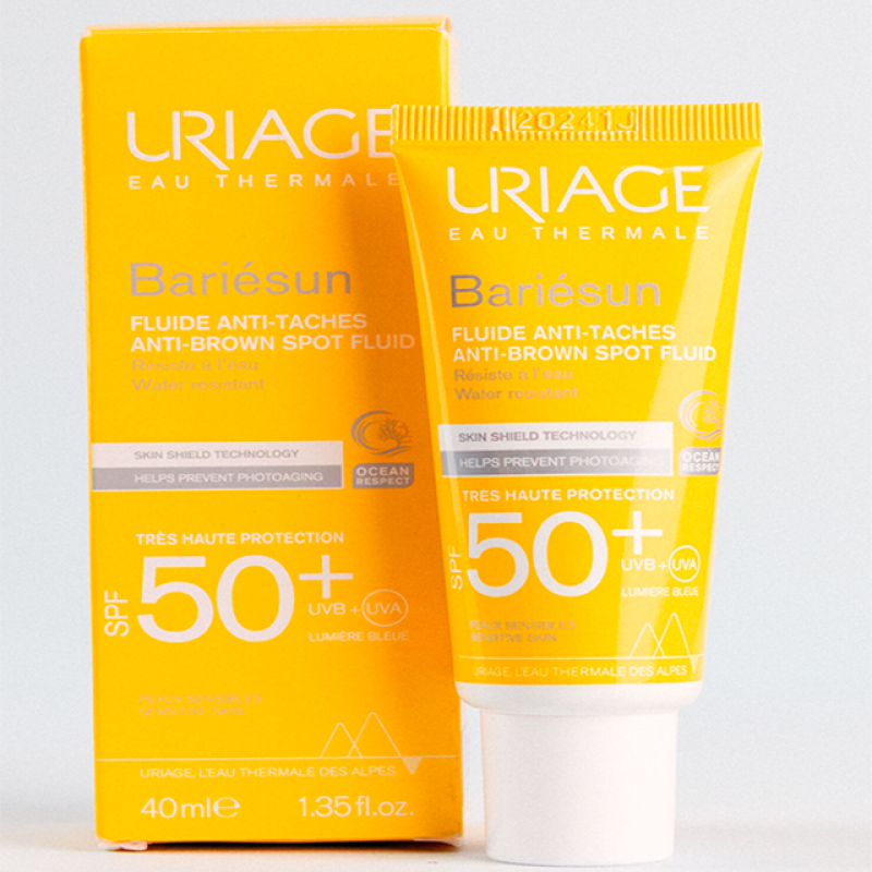 URIAGE依泉抗斑防晒乳液SPF50+BARIESUNFLUIDE ANTI-TACHES40ML