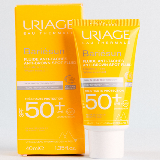 URIAGE依泉抗斑防晒乳液SPF50+BARIESUNFLUIDE ANTI-TACHES40ML