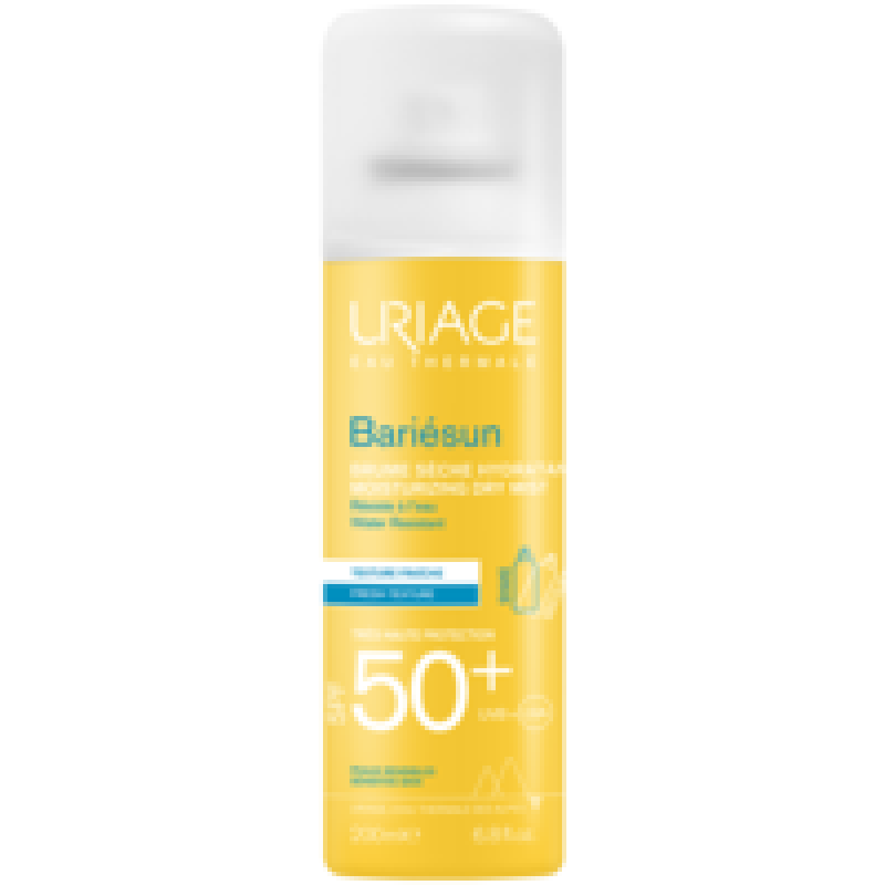 Uriage依泉防晒喷雾干爽型 spf50+BariesunBrume dry mist200ml