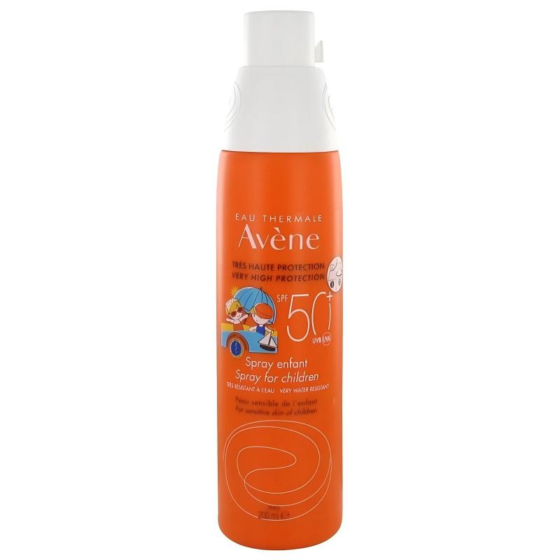 Avene雅漾儿童高倍防晒喷雾spf50+，200ml