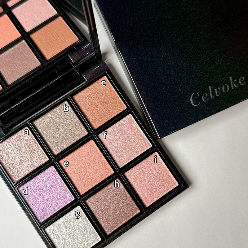 日本Celvoke2025夏季限定新品眼影盘