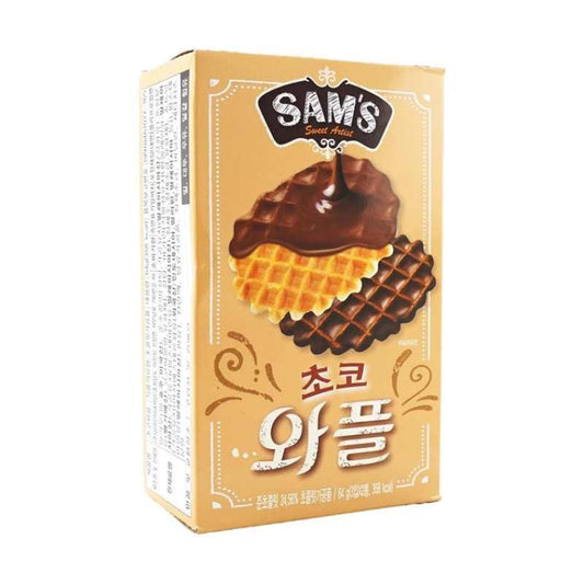 韩国SAMAH SAM'S 巧克力华夫松饼 64g