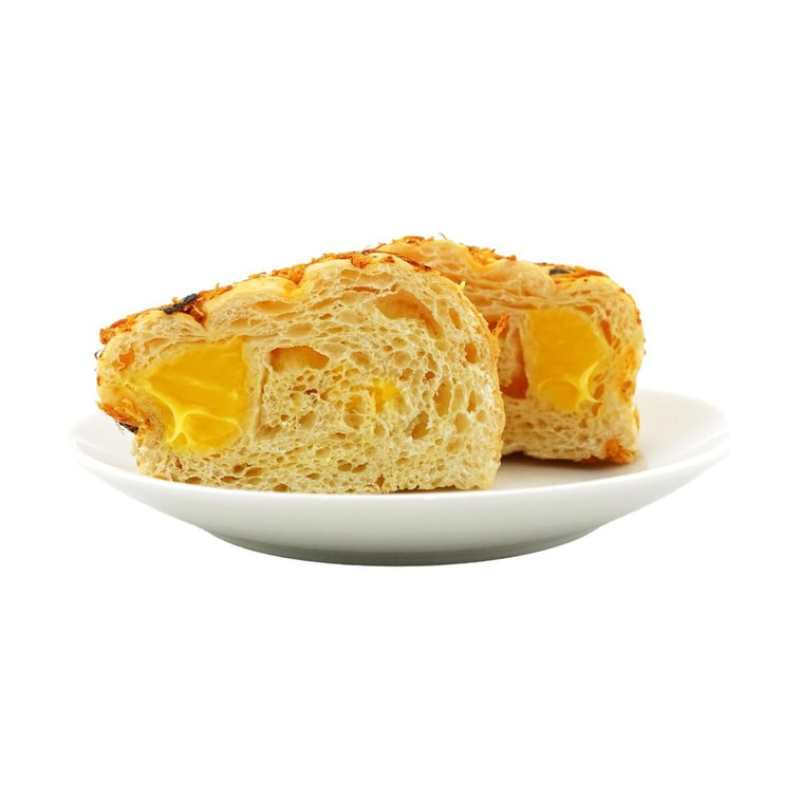 饱饱量贩TOSTIQUE 芋泥奶黄肉松岩浆面包 6枚入390g【微波加热10s巨巨好吃】【营养早餐】