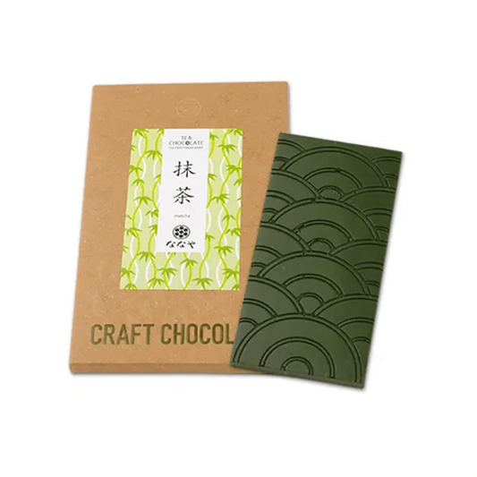 日本 nanaya 手工巧克力片 浓抹茶巧克力 50g