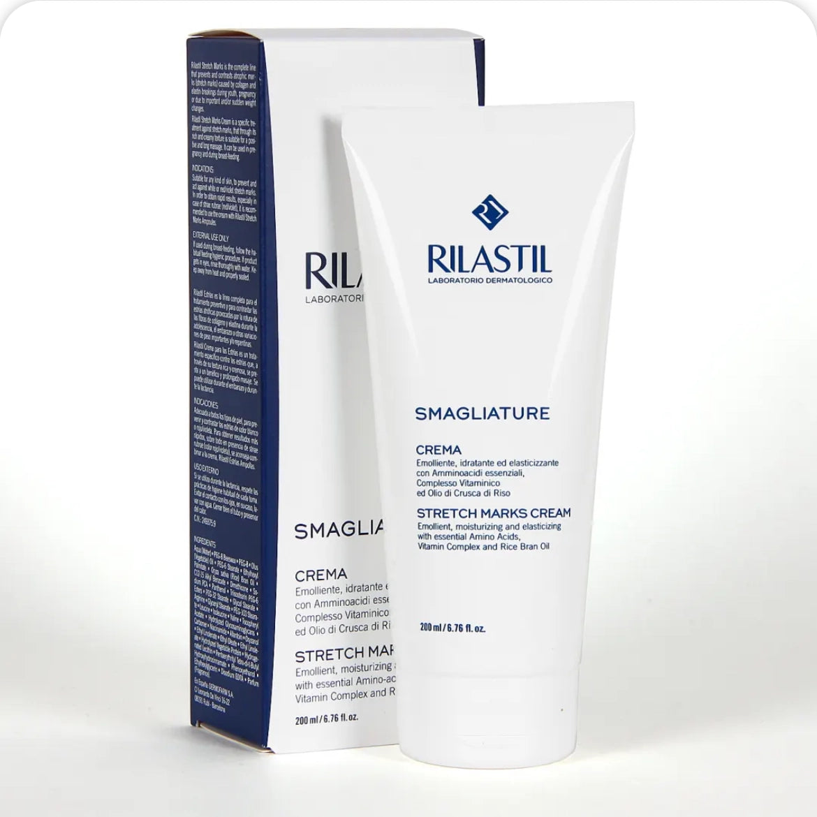 西班牙采 rilastil妊娠纹修复霜产后紧致霜 淡化肥胖纹200ml