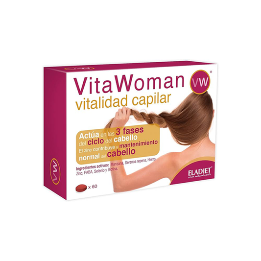 Eladiet vitawoman 生发密发滋养颗粒 60 片午饭后两粒