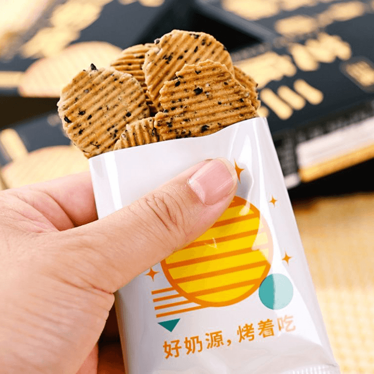 三纯 芝麻烤奶皮 40g 【奶香十足 配料表超干净】【内蒙特产】