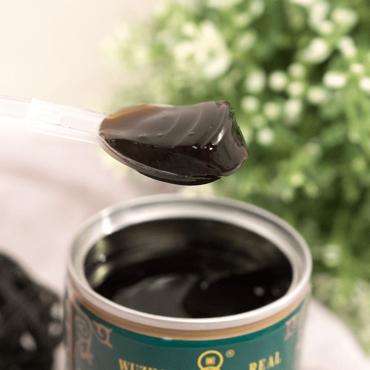 【广西风味】双钱牌 梧州龟苓膏 烧仙草黑凉粉 原味 250g*6罐【超值装】
