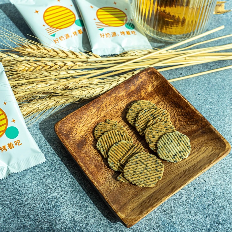 三纯 芝麻烤奶皮 40g 【奶香十足 配料表超干净】【内蒙特产】