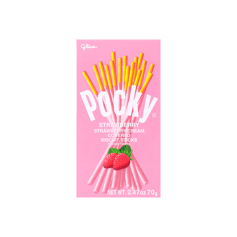 GLICO格力高 POCKY百奇 草莓涂层棒饼干 70g