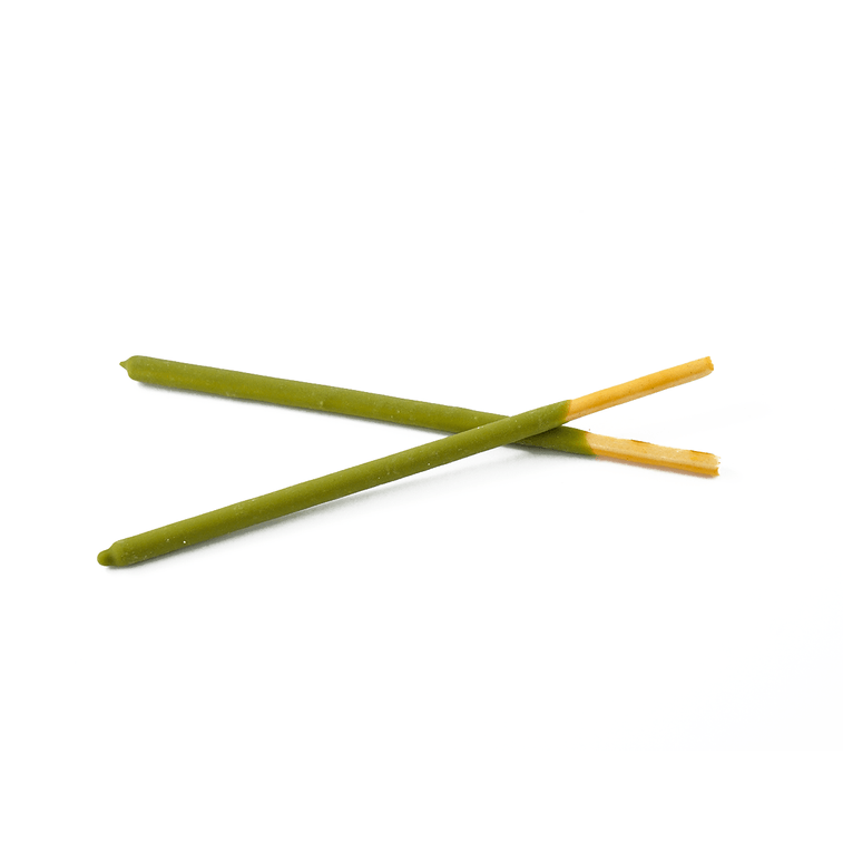 GLICO格力高 POCKY百奇 巧克力涂层饼干棒 抹茶味 70g