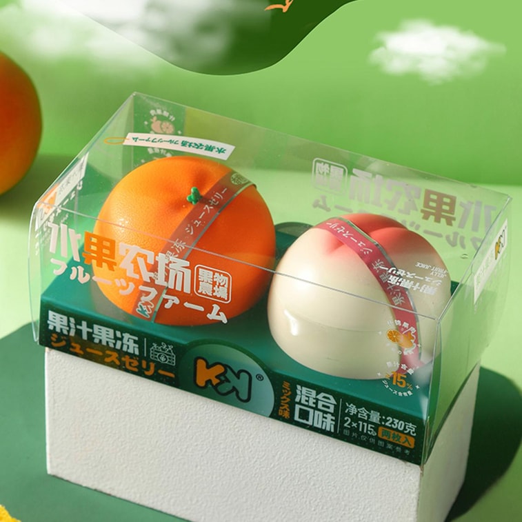 超友味 水果农场果汁果冻 660g【超高颜值水果造型果冻!】【纯正果香 Q弹爽滑】【0脂无负担】