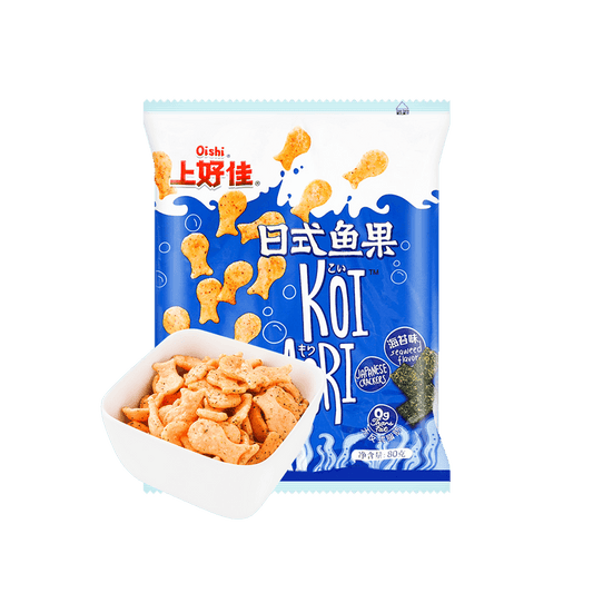 上好佳 日式鱼果 海苔味 80g