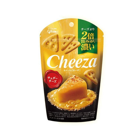 GLICO格力高 cheeza奶酪芝士三角薄脆三角饼干 双倍芝士味 40g