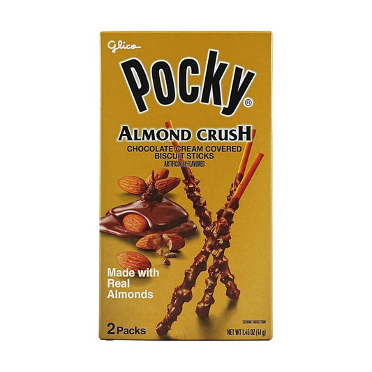 GLICO格力高 POCKY百奇 巴旦木巧克力涂层饼干棒