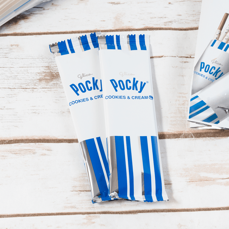 GLICO格力高 POCKY百奇 奥利奥奶油曲奇涂层饼干棒 家庭装 9包入 153g
