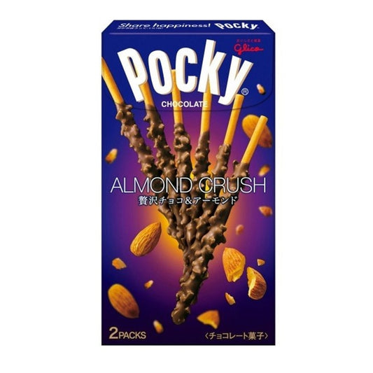 日本格力高GLICO 百奇POCKY 期限限定 杏仁巧克力脆棒 58g