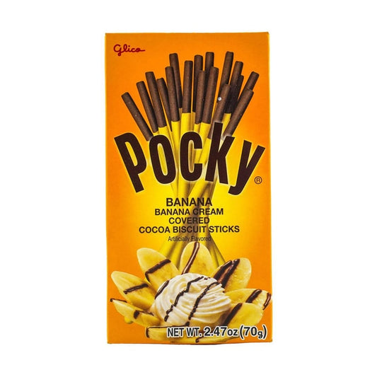 GLICO格力高 POCKY百奇 香蕉巧克力饼干棒 70g