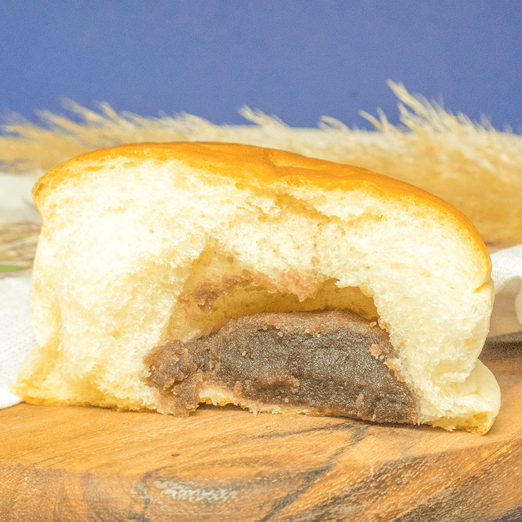 日本D-PLUS 天然酵母持久保鲜面包 红豆沙味 80g*6【6枚装】【营养早餐】