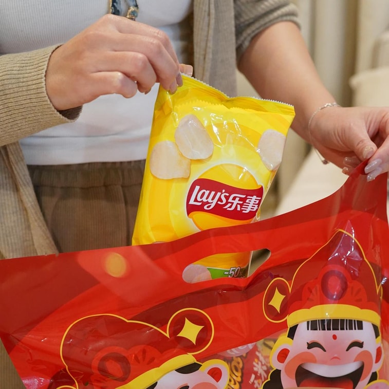 大陆版LAY'S乐事 薯片大礼包 混合口味 10包入 370g