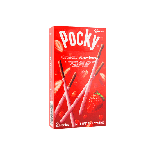 GLICO格力高 Pocky百奇 草莓涂层饼干棒 51g