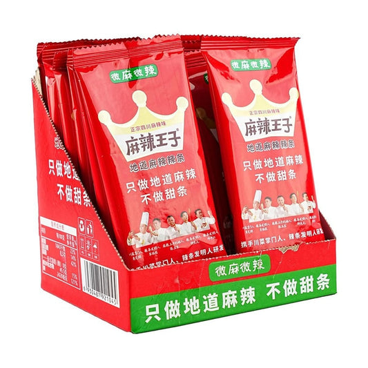 麻辣王子 辣条超值礼盒 微麻微辣版 18g*20包【童年回忆 湖南特产】