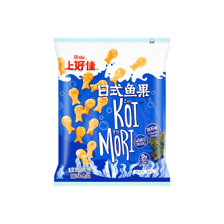 上好佳 日式鱼果 海苔味 80g