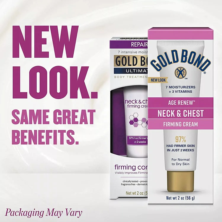 Gold Bond Ultimate 颈部胸部抗老皮肤紧致霜 56g装