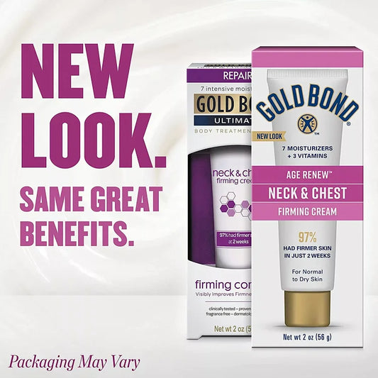 Gold Bond Ultimate 颈部胸部抗老皮肤紧致霜 56g装