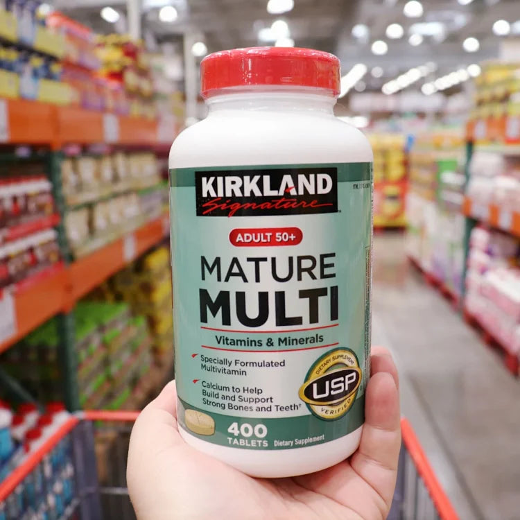 Kirkland柯克兰 50岁以上中老年综合维生素 400粒
