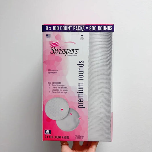swisspers 棉片化妆棉900片
