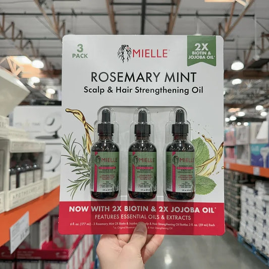 Mielle 迷迭香薄荷头皮发质护理护发油